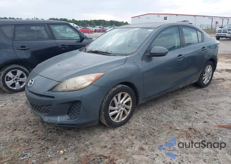 2012 Mazda Mazda3 I Touring z USA, uszkodzony, nr VIN JM1BL1VG9C1508204